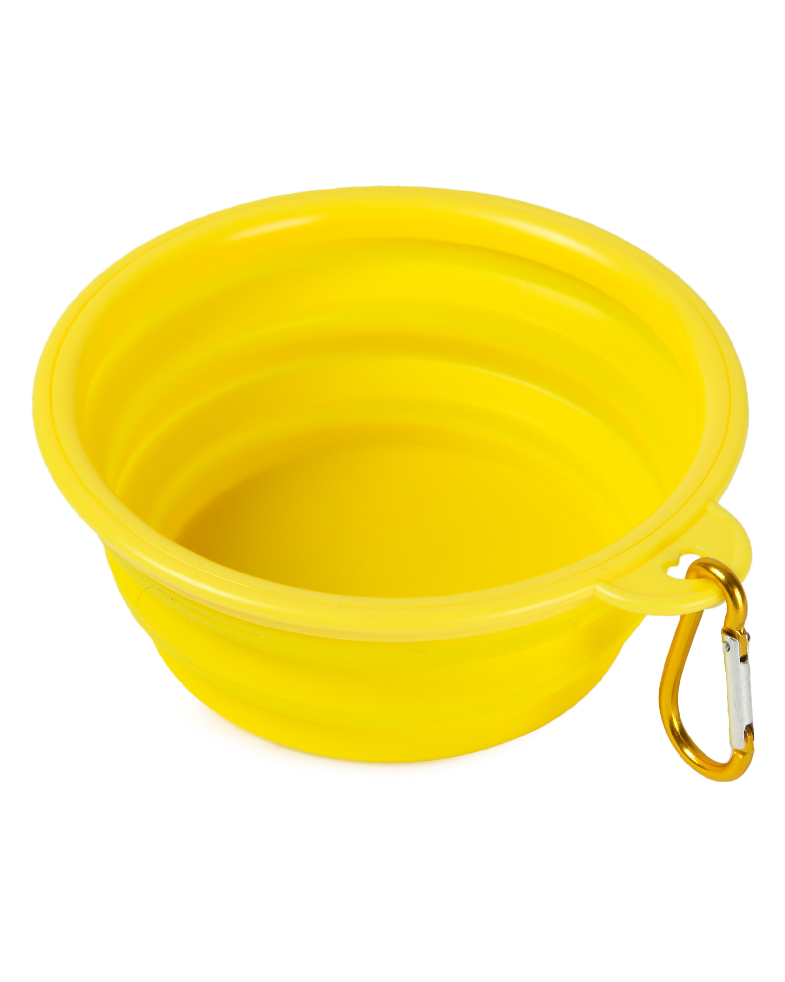 Миска силиконовая Barbaks Источник складная желтая 350мл - фото 5