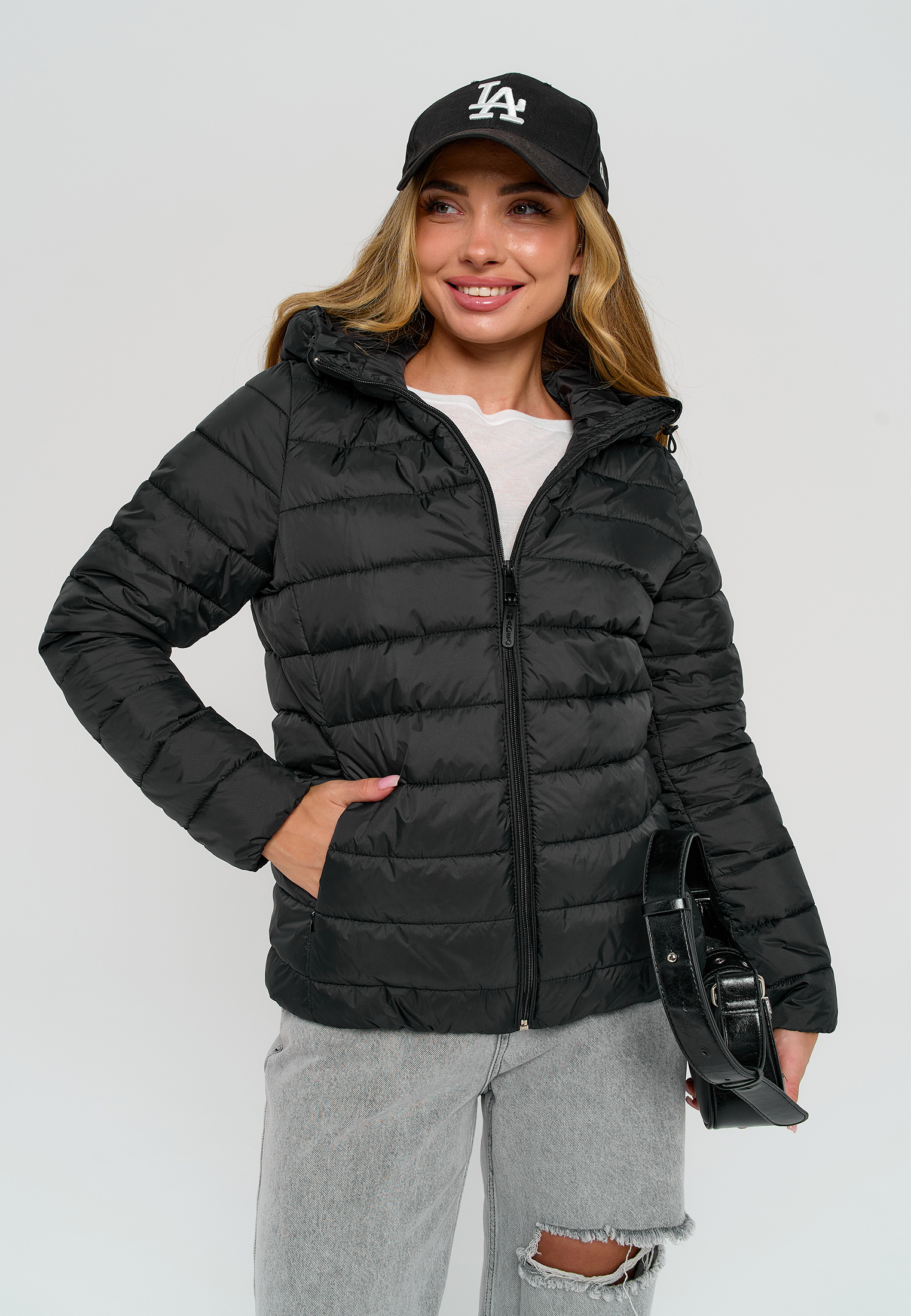 Куртка Stylish AMADEO AJ-8507-черный - фото 14