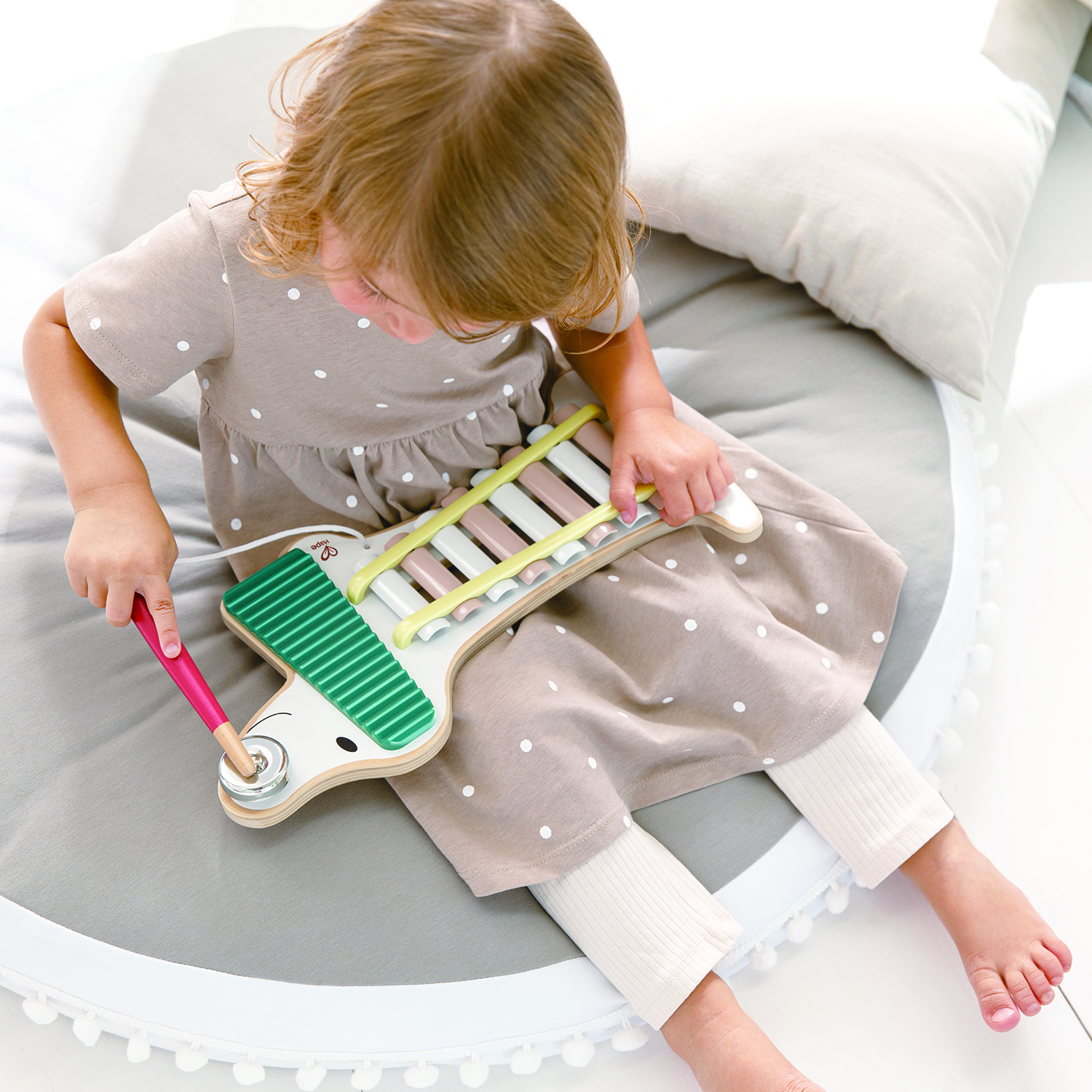 Игрушка музыкальная Hape Собачка ксилофон - фото 1