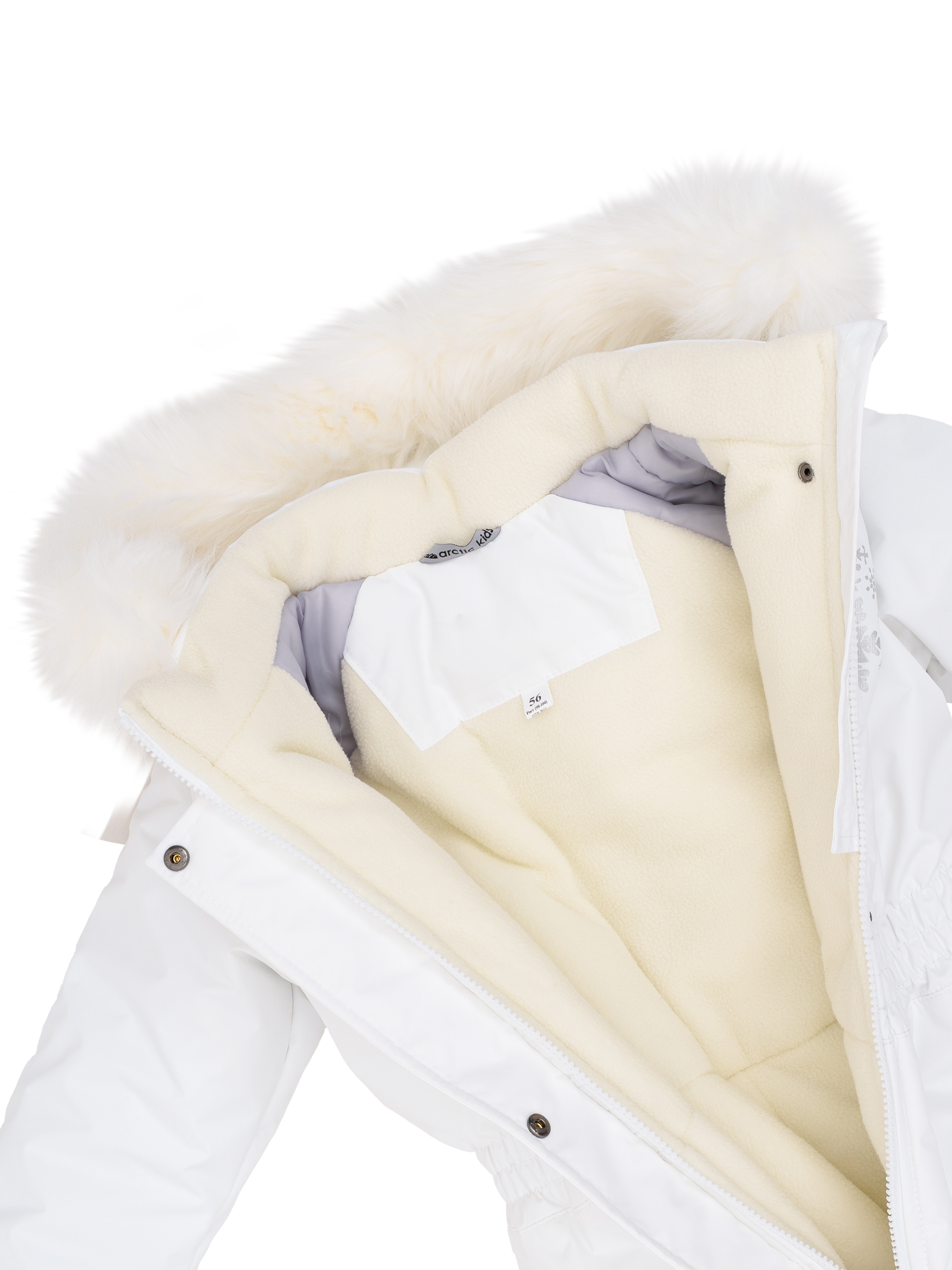 Комбинезон Arctic kids 30-019/1 белый - фото 14