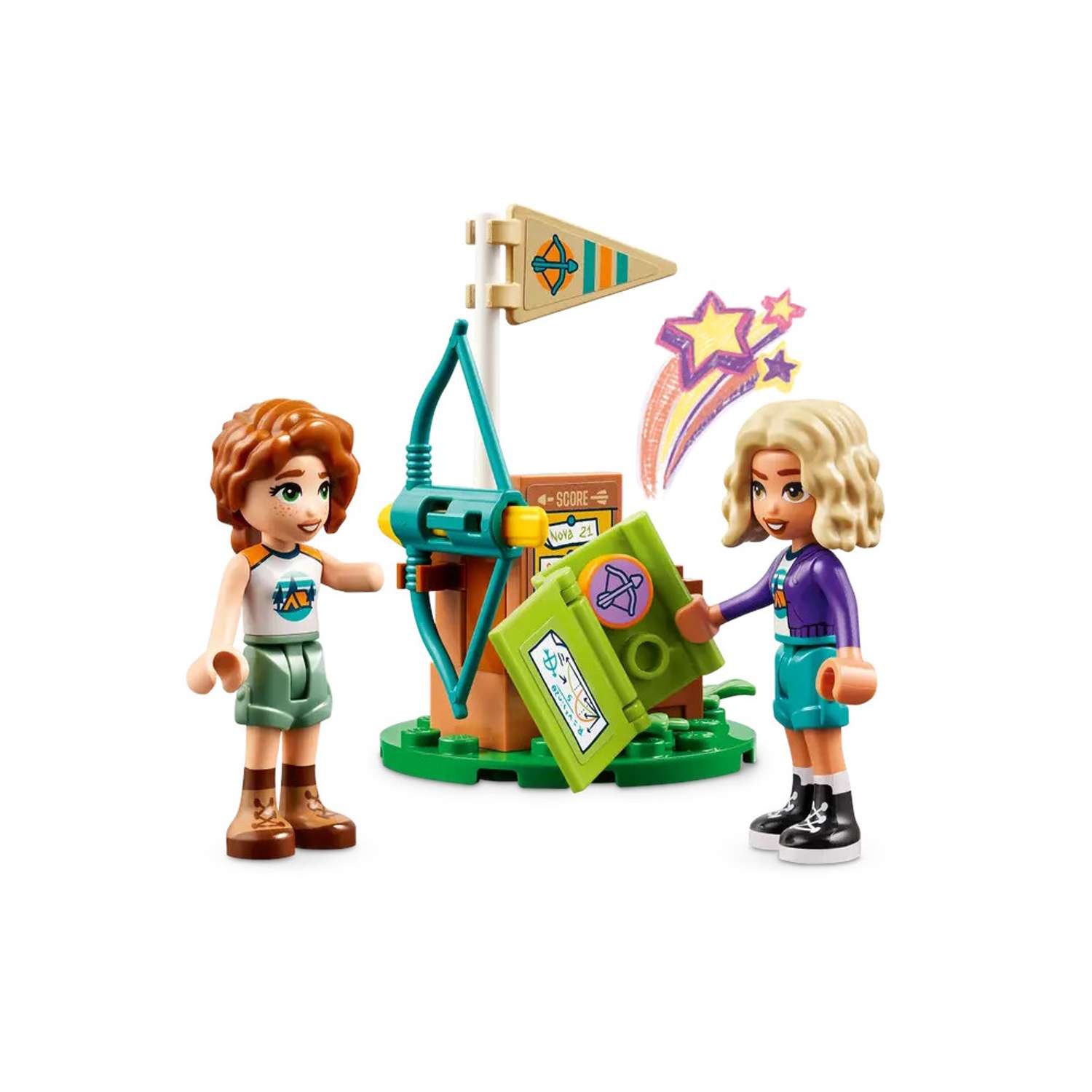 Конструктор LEGO Friends Лагерь Стрельба из лука 157 дет. - фото 5