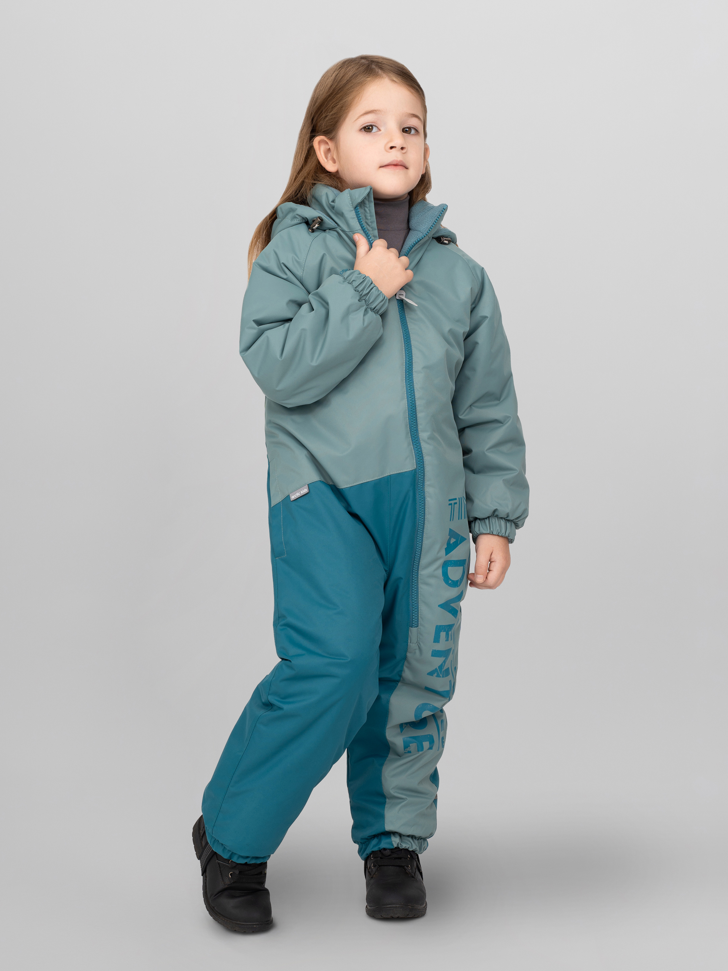 Комбинезон Arctic kids 30-038 изумруд - фото 5