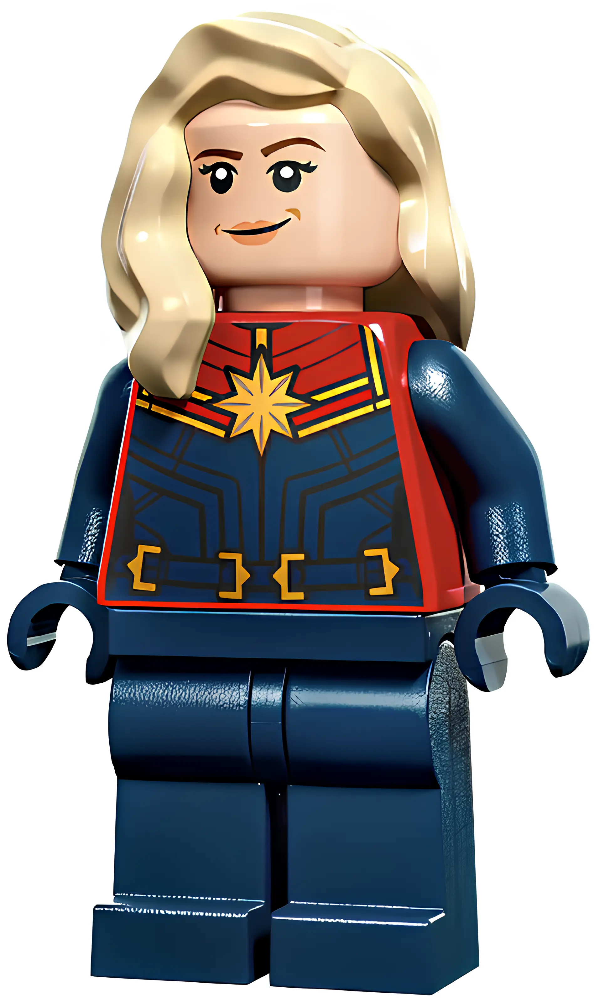 Изображение товара Минифигурка LEGO Captain Marvel Carol с ярким дизайном и детализацией Изображение товара Минифигурка LEGO Captain Marvel Carol с ярким дизайном и детализацией
