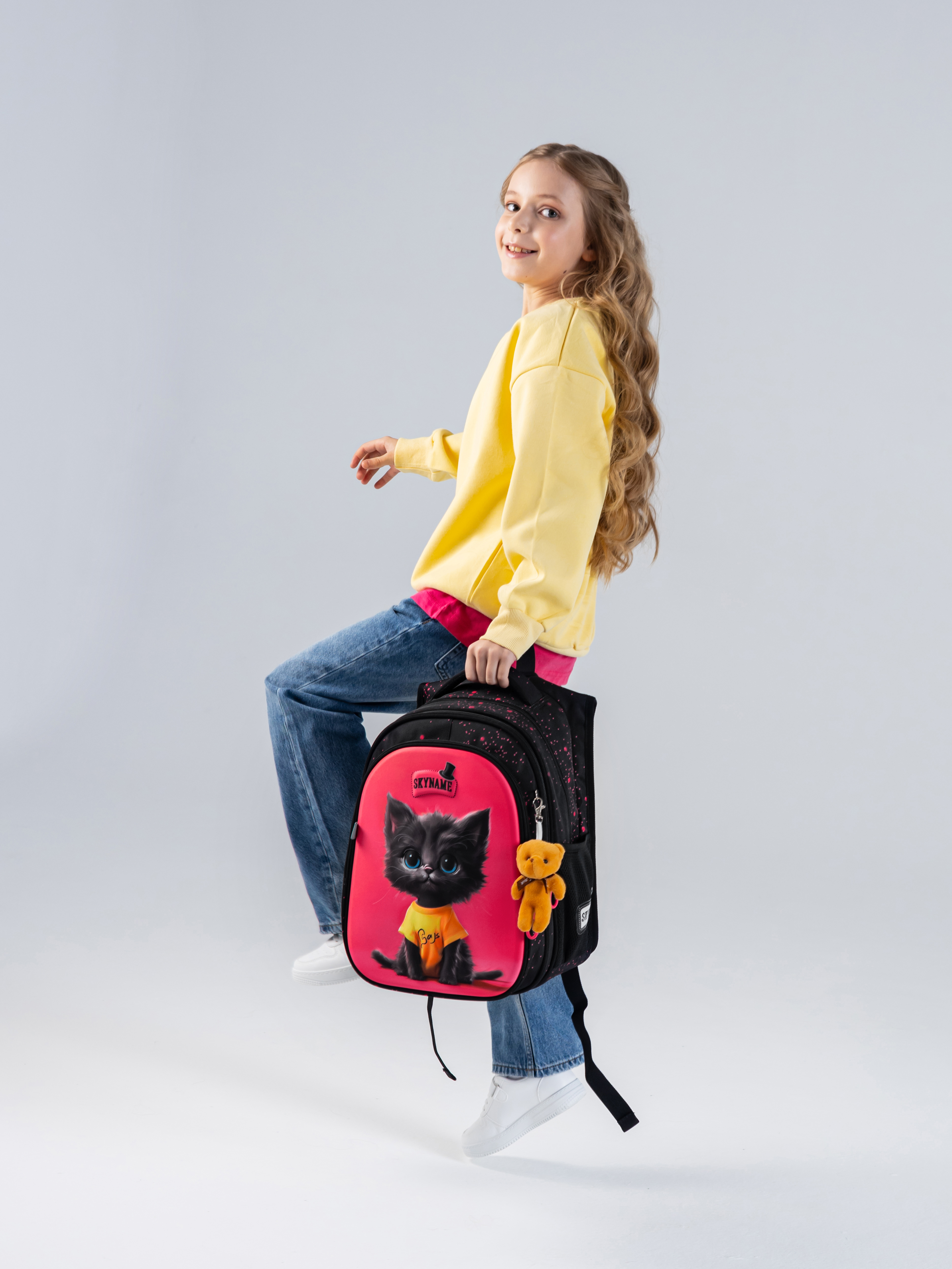 Рюкзак SkyName 1-4 класс, набор 4 в 1 - фото 5