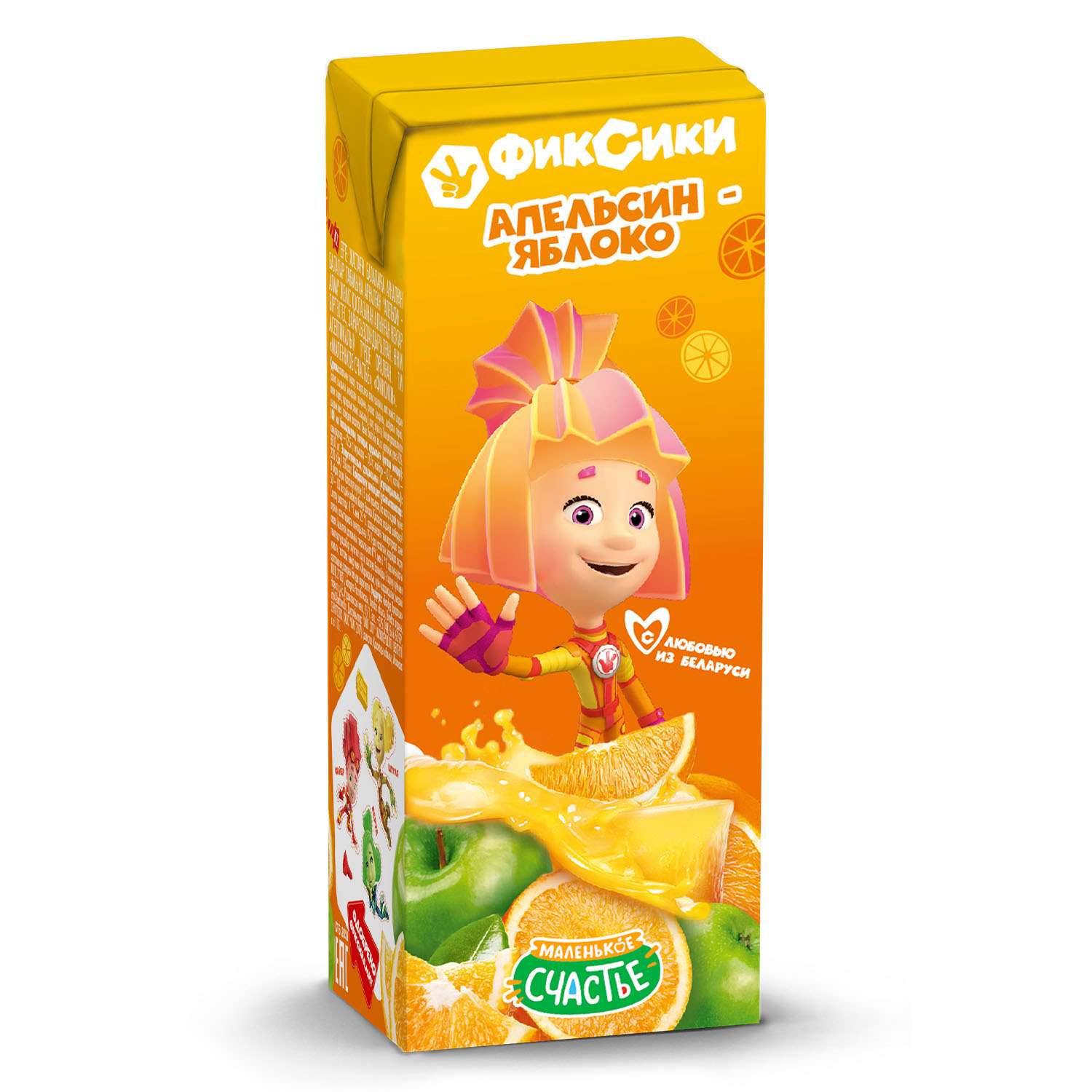 Нектар Фиксики апельсин-яблоко 0.2л с 6месяцев - фото 1