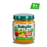 Пюре BabyGo Яблоко-персик с 5 мес 100 г