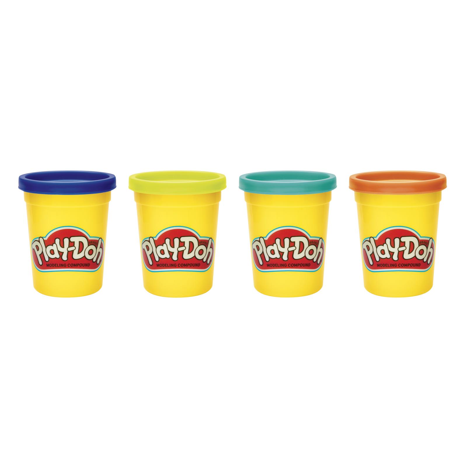Пластилин Play-Doh 4 цв. в ассортименте - фото 6