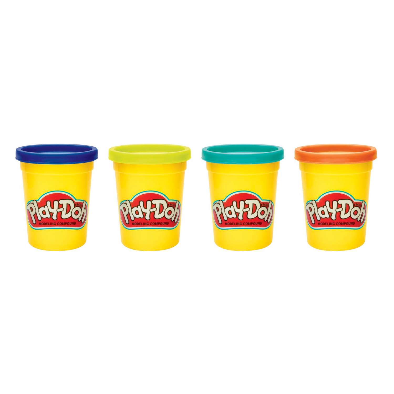 Пластилин Play-Doh 4 цв. в ассортименте - фото 6