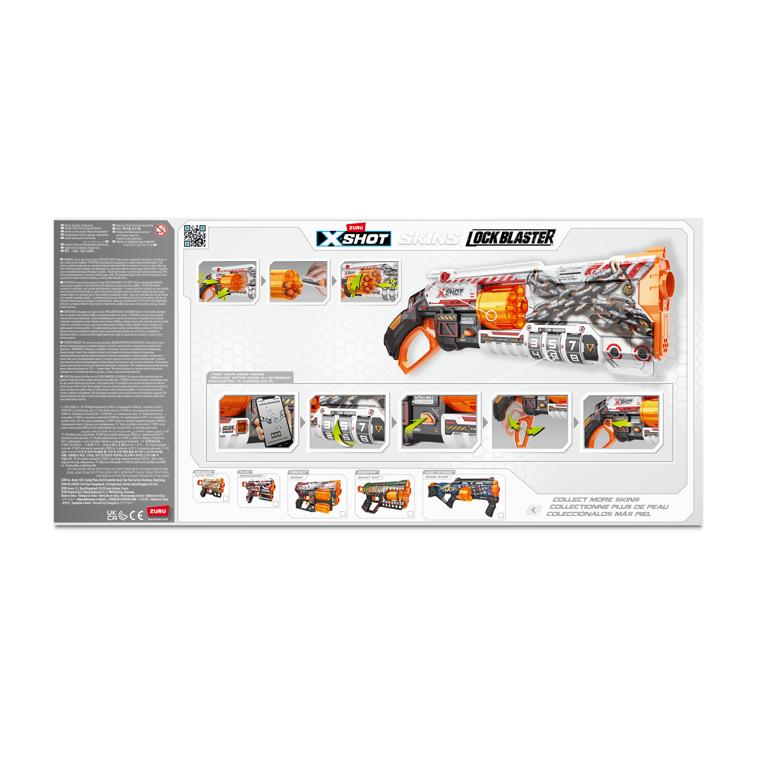 Бластер Zuru XSHOT  Skins Lock Gun - фото 13