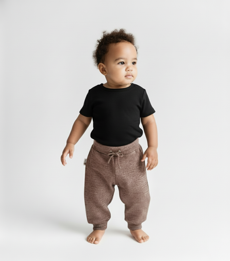 Джоггеры AS TEKS ANN-018/коричневый - фото 1