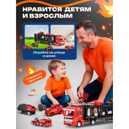 Автовоз TrendToys металлический