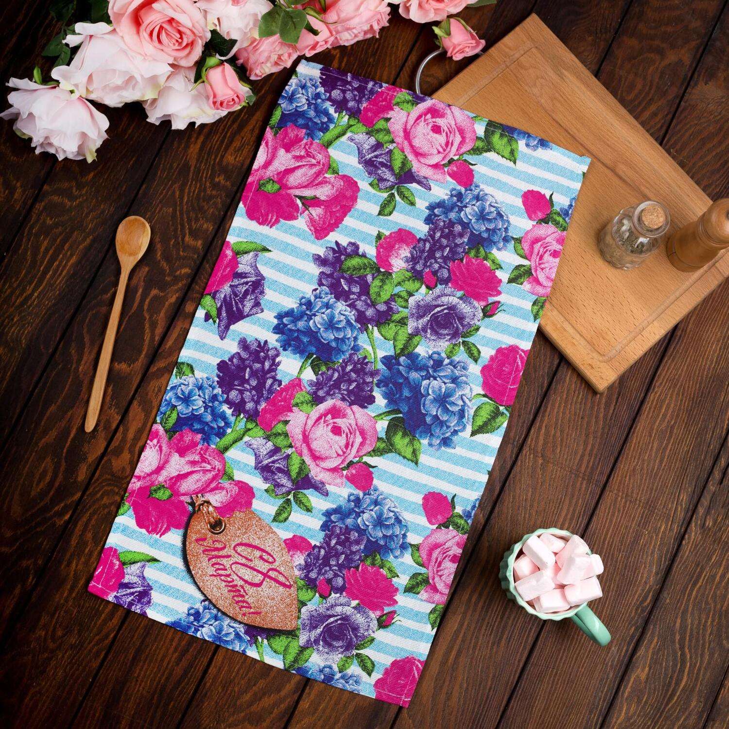 Полотенце Доляна 35 x 60 см в ассортименте - фото 14