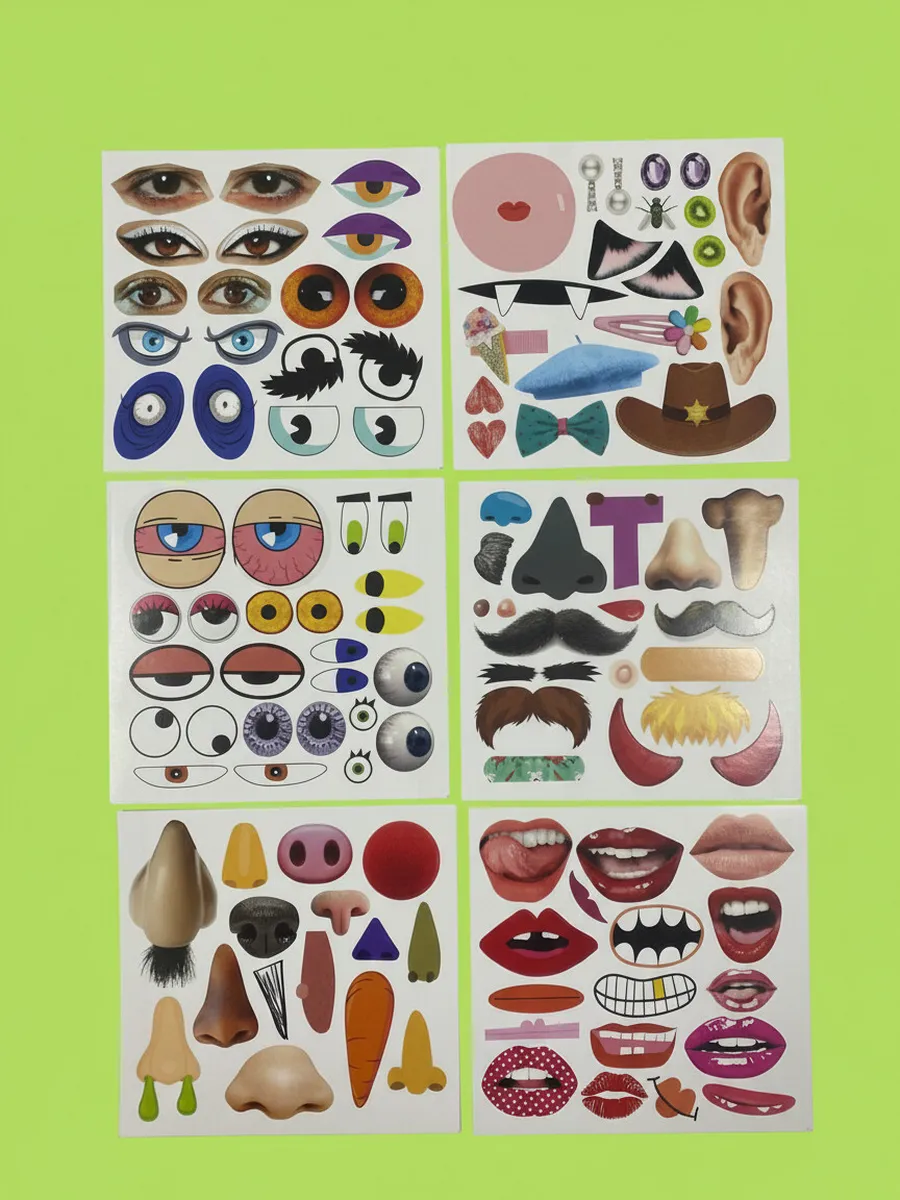Набор для творчества HappyLine Креативные лица - фото 4
