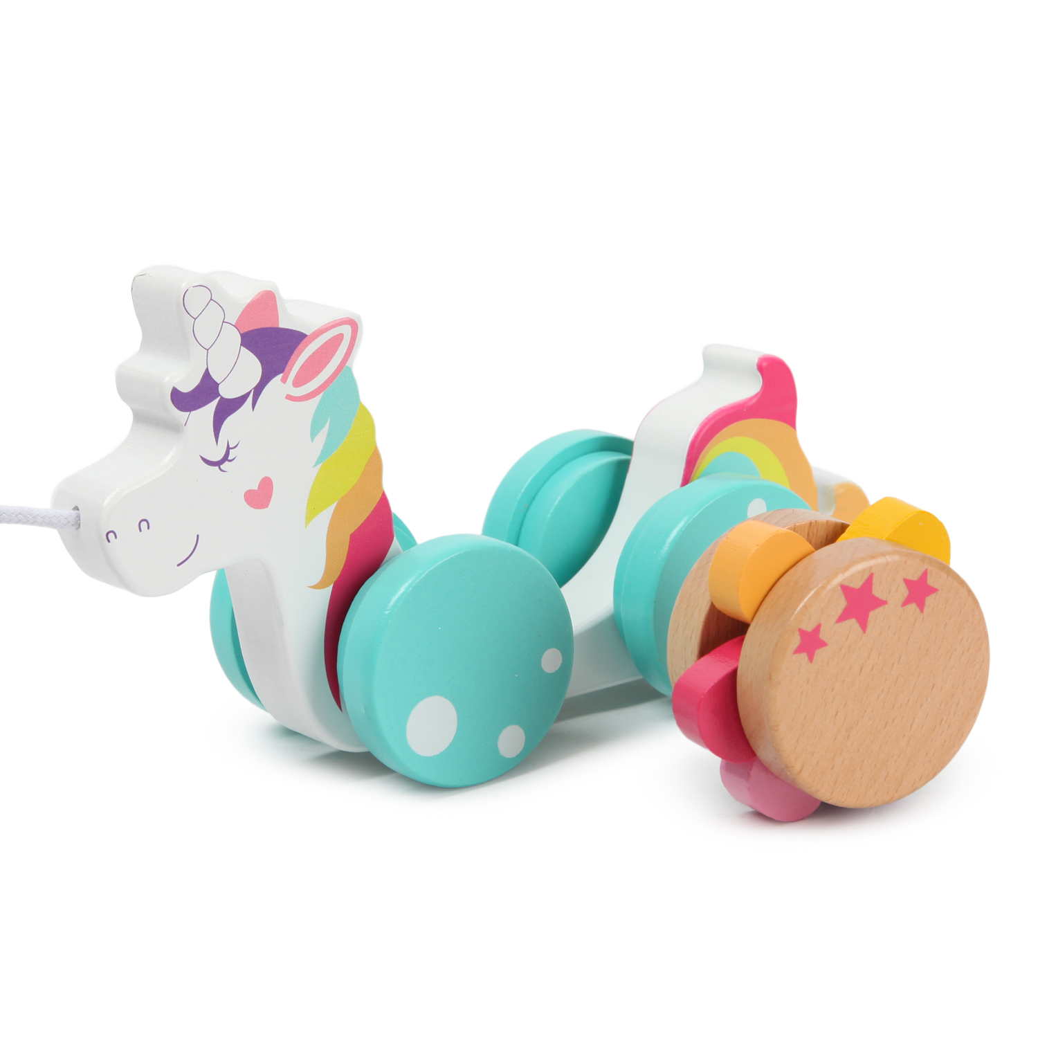 Игрушка BabyGo каталка Единорог - фото 4