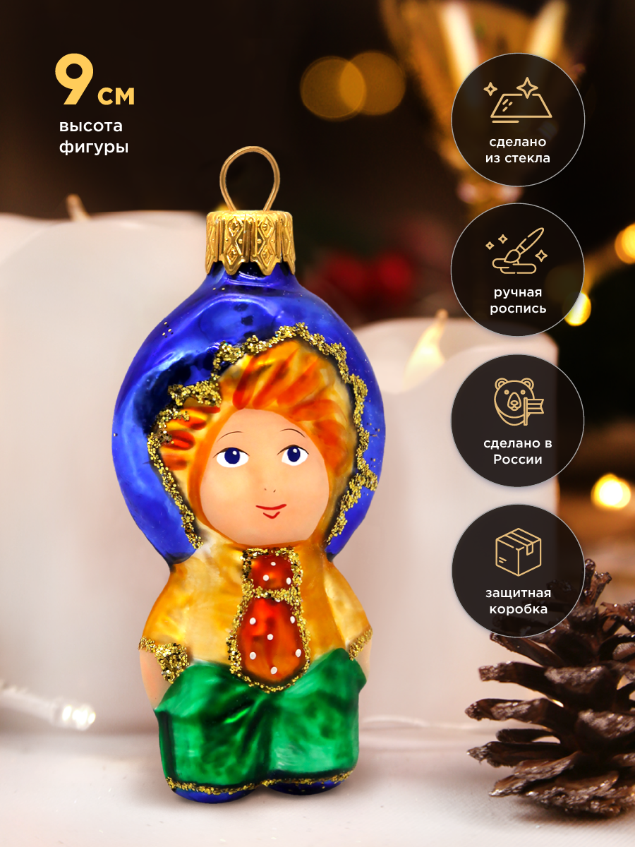 Елочное украшение Коломеев ручная работа - фото 1