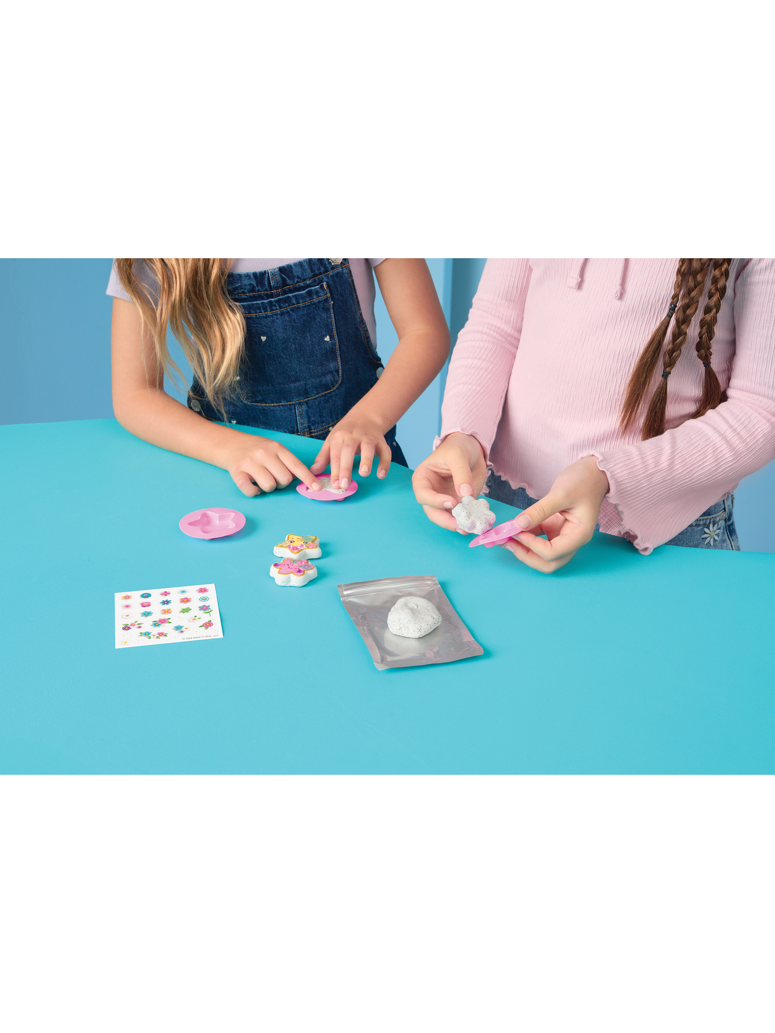 Набор для творчества Make it Real полимерная глина Светящийся сад - фото 6