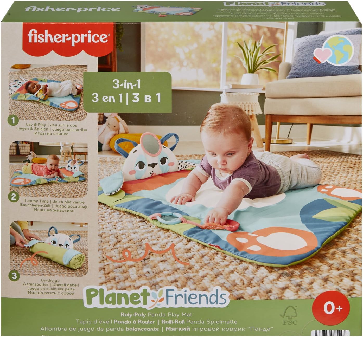 Коврик Fisher Price Панда - фото 7