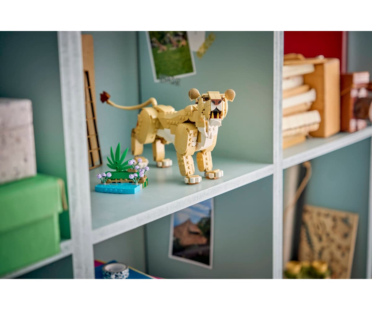 Конструктор LEGO Creator Величественный лев 839 дет. - фото 12