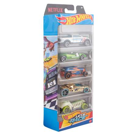 Автомобиль Hot Wheels Набор Let's Race 5 машинок