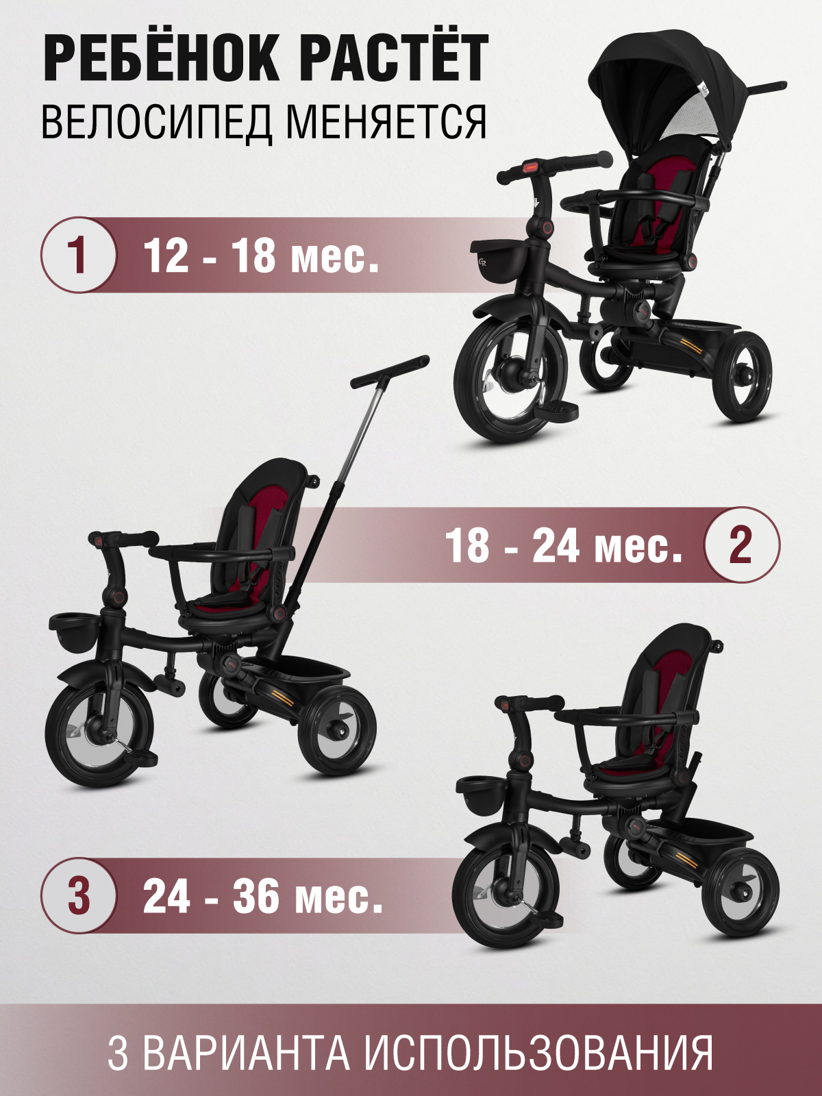 Трехколесный велосипед CITYRIDE - фото 2