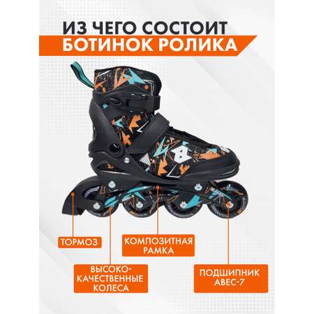 Роликовые коньки SXRide L 37-40