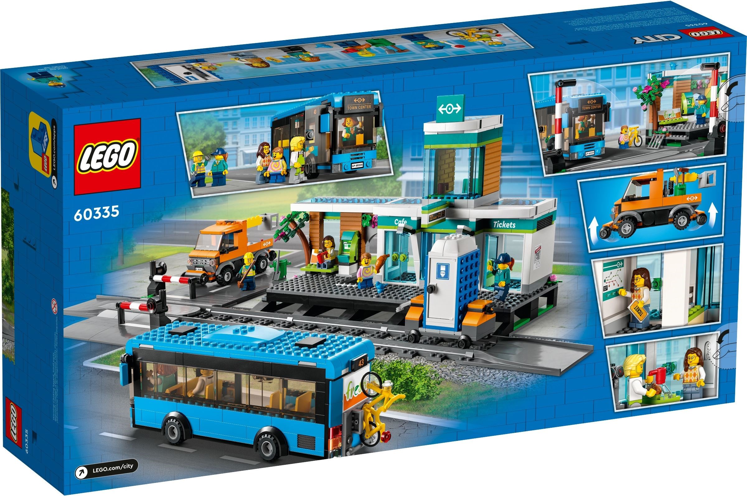 Конструктор LEGO City 60335 907 дет. - фото 10