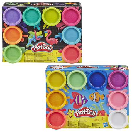 Масса для лепки Hasbro Набор Play-Doh Животные 8 цв.