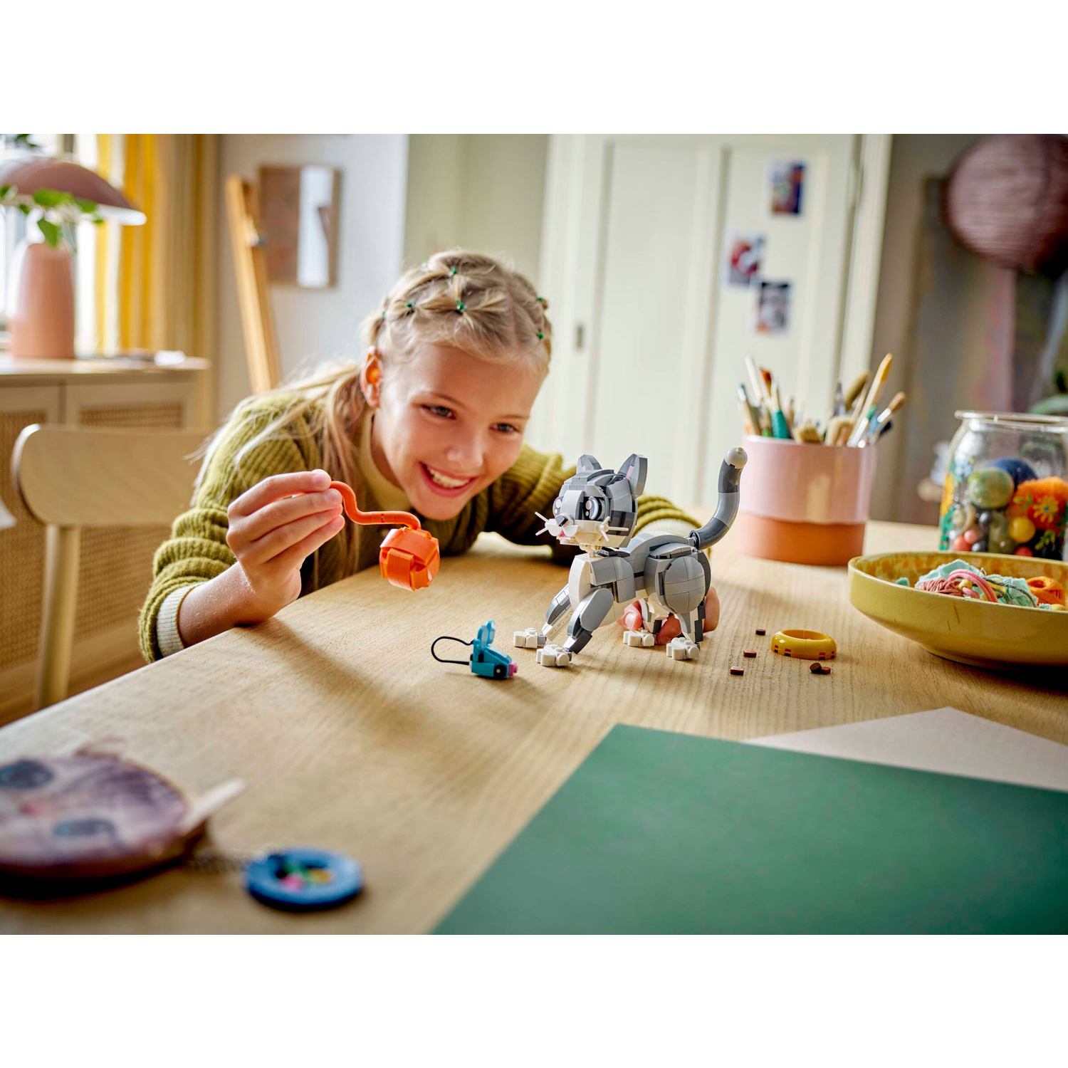 Конструктор LEGO Creator Игривый Кот 407 дет. - фото 2