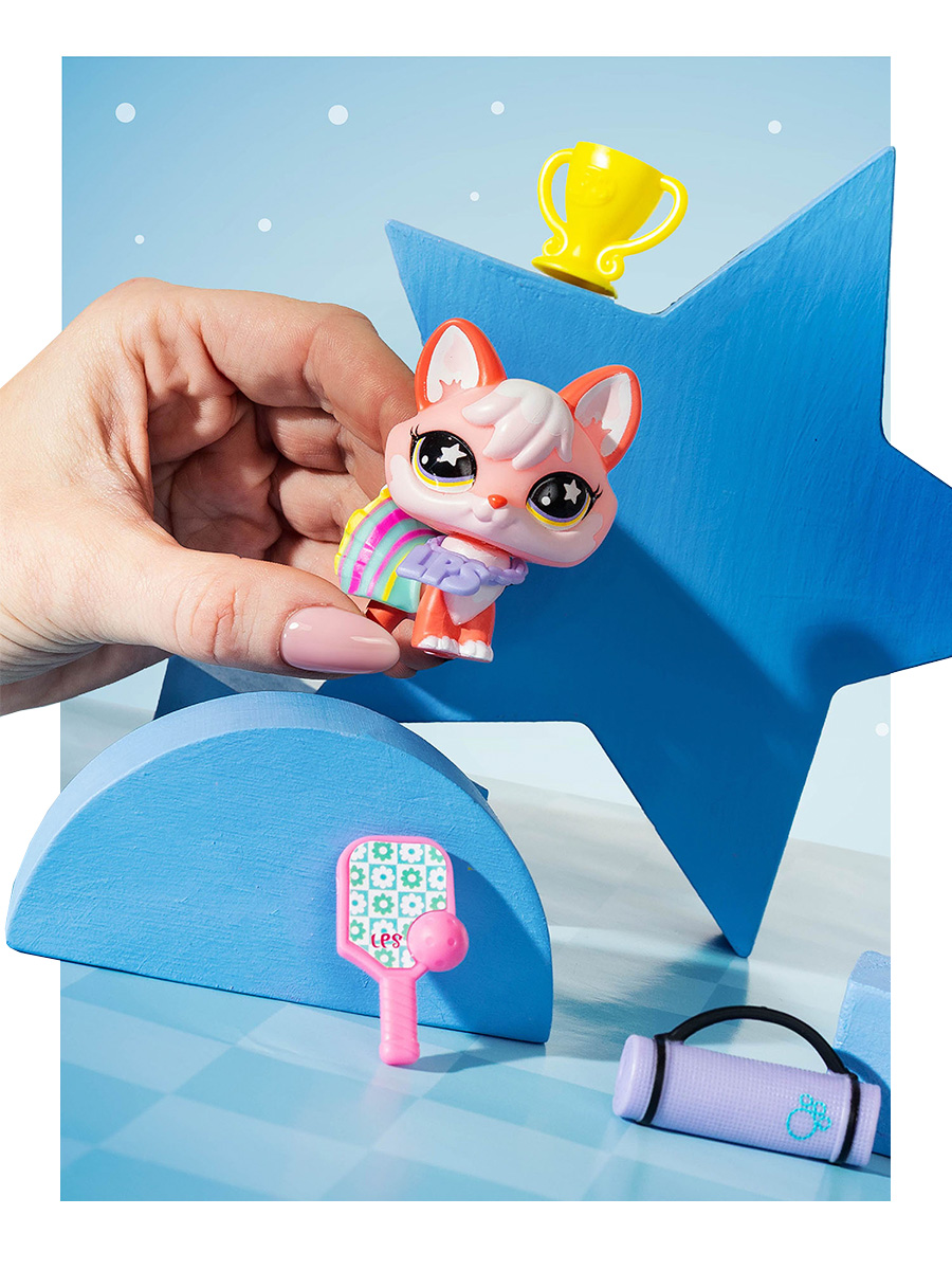 Игровой набор Littlest Pet Shop фигурка с аксессуарами Лиса - фото 9
