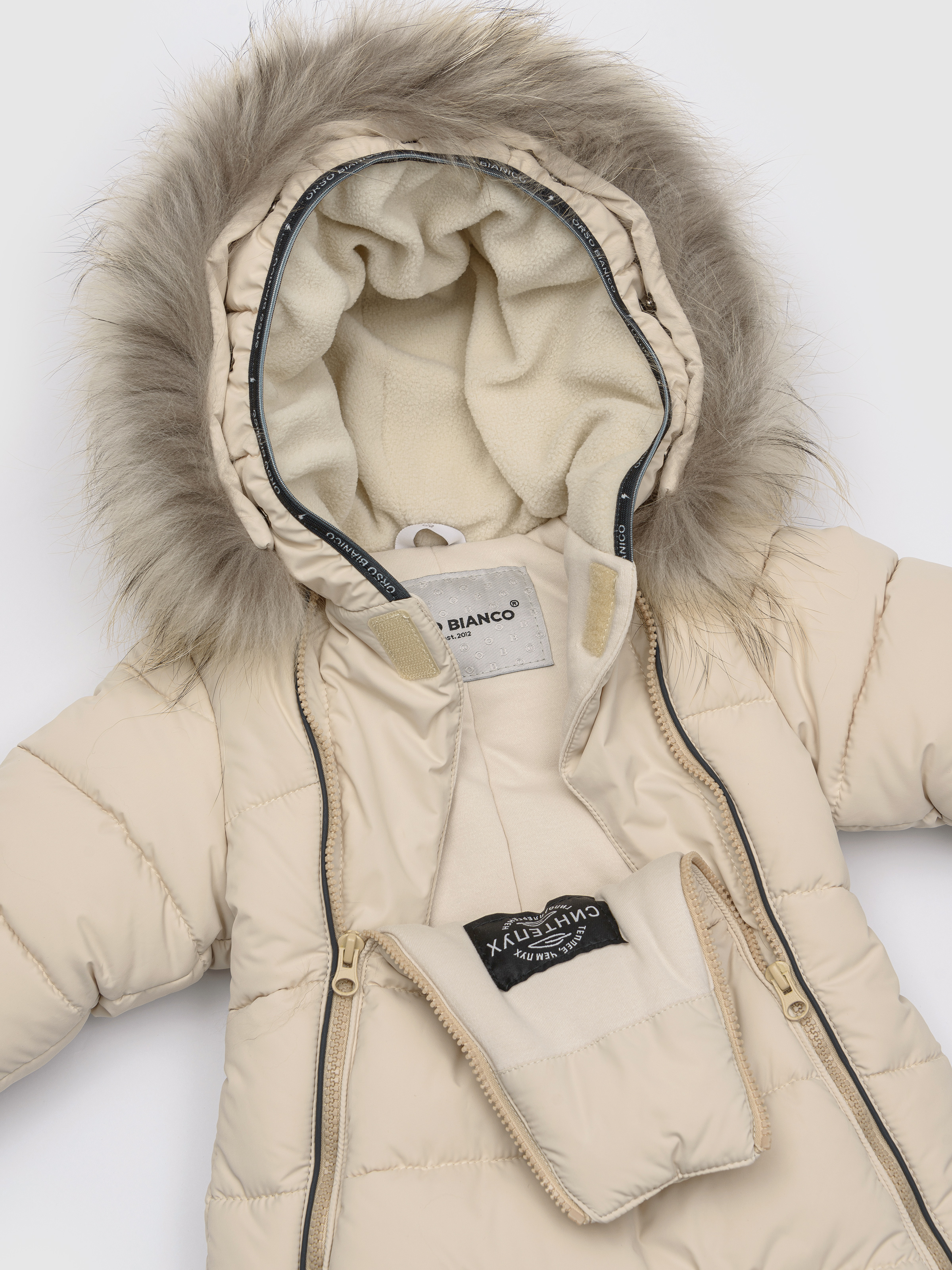 Комбинезон-трансформер Orso Bianco OB10984-02_св.бежевый - фото 3