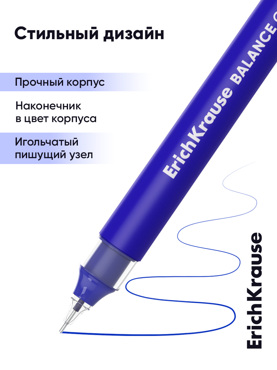 Ручка гелевая ErichKrause 12 шт. - фото 8