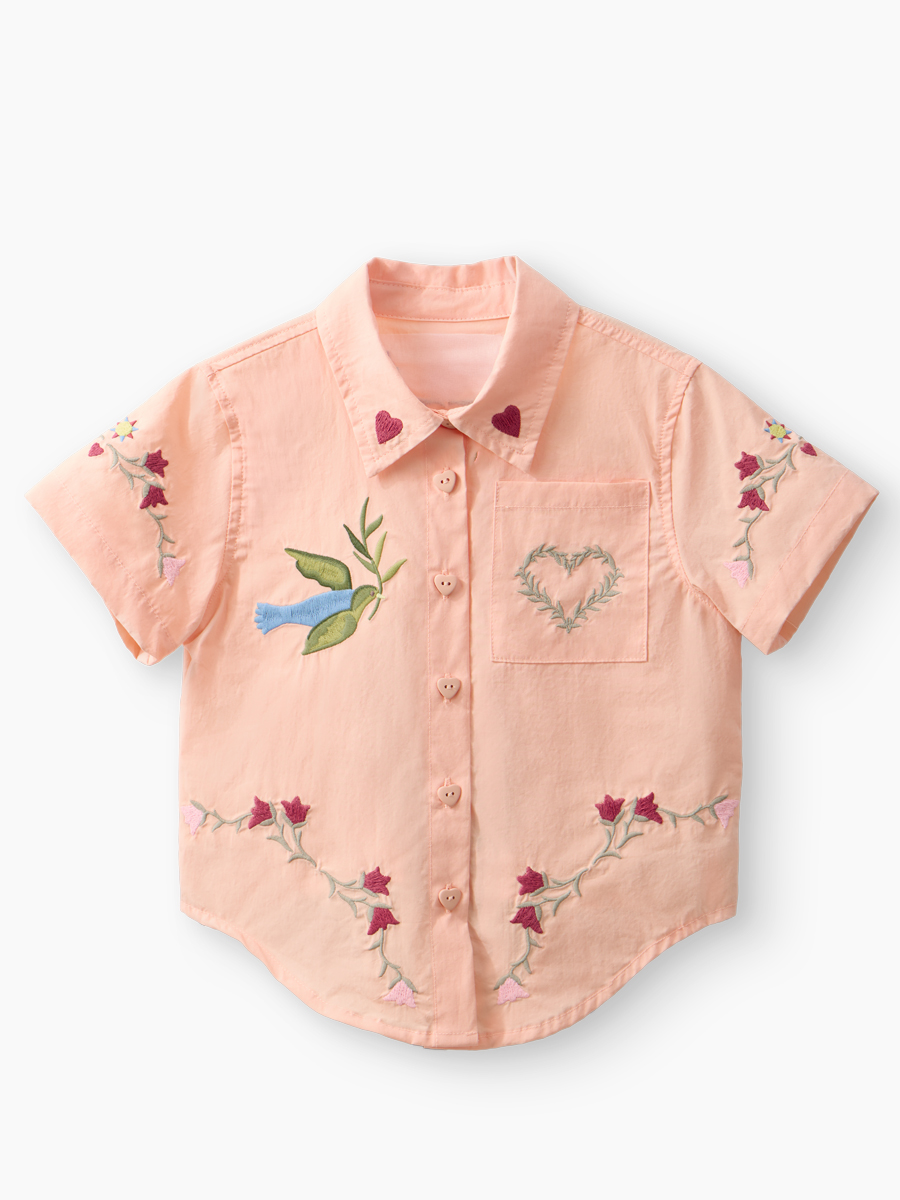 Рубашка Happy Baby 88712-1_pink - фото 1