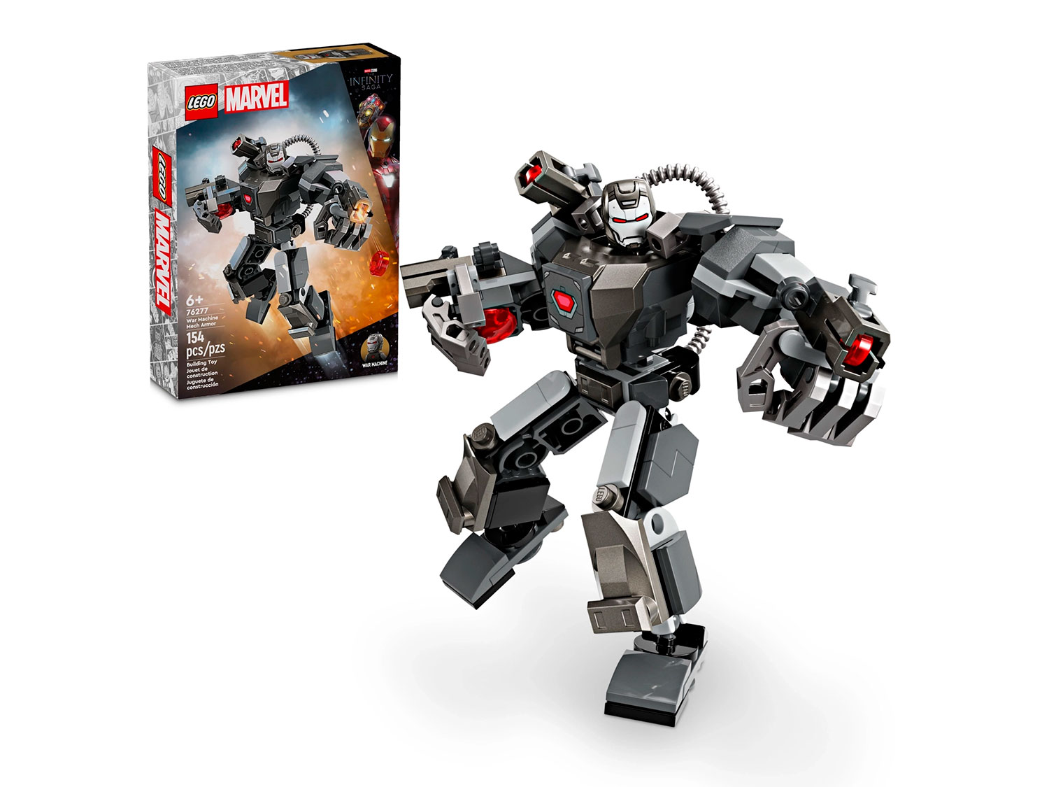 Конструктор LEGO Marvel Super Heroes Механическая броня Воителя 154 дет. - фото 1