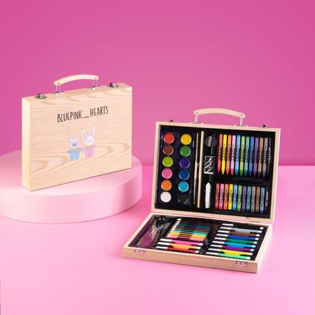 Набор для рисования Bluepink Hearts Чемодан