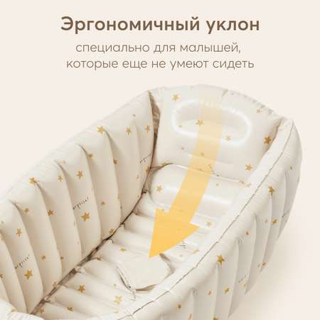 Надувная ванночка Happy Baby прямоугольная 50 л