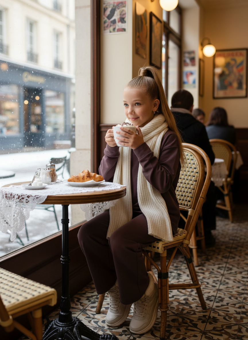 Костюм Утенок 7065 слива - фото 3