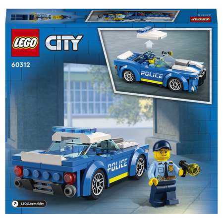Конструктор LEGO City Police Полицейская машина блочный