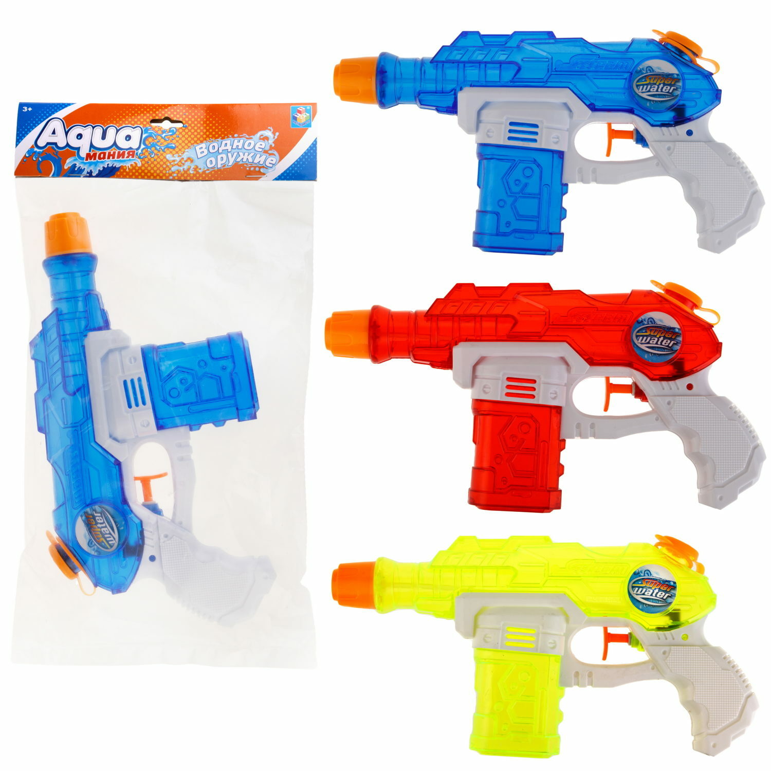 Бластер водный 1TOY - фото 6