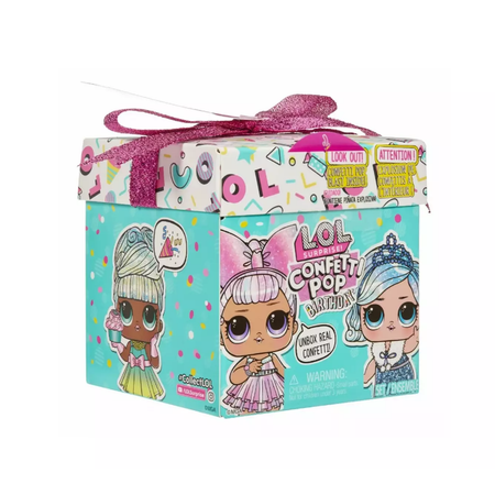 Кукла мини L.O.L. Surprise! Confetti Pop Birthday
