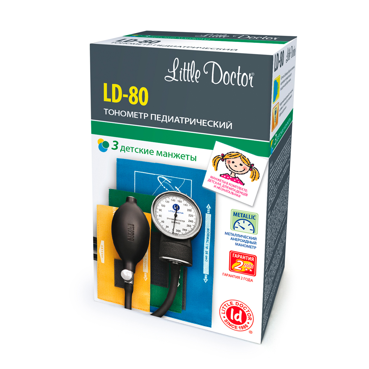 Тонометр механический Little Doctor LD-80 - фото 7