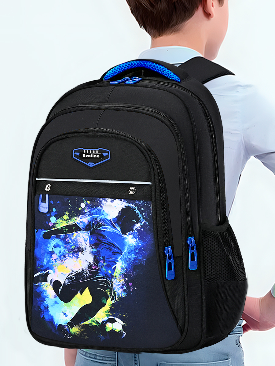 Ранец Evoline EVO-1000-footballer-41 - фото 15