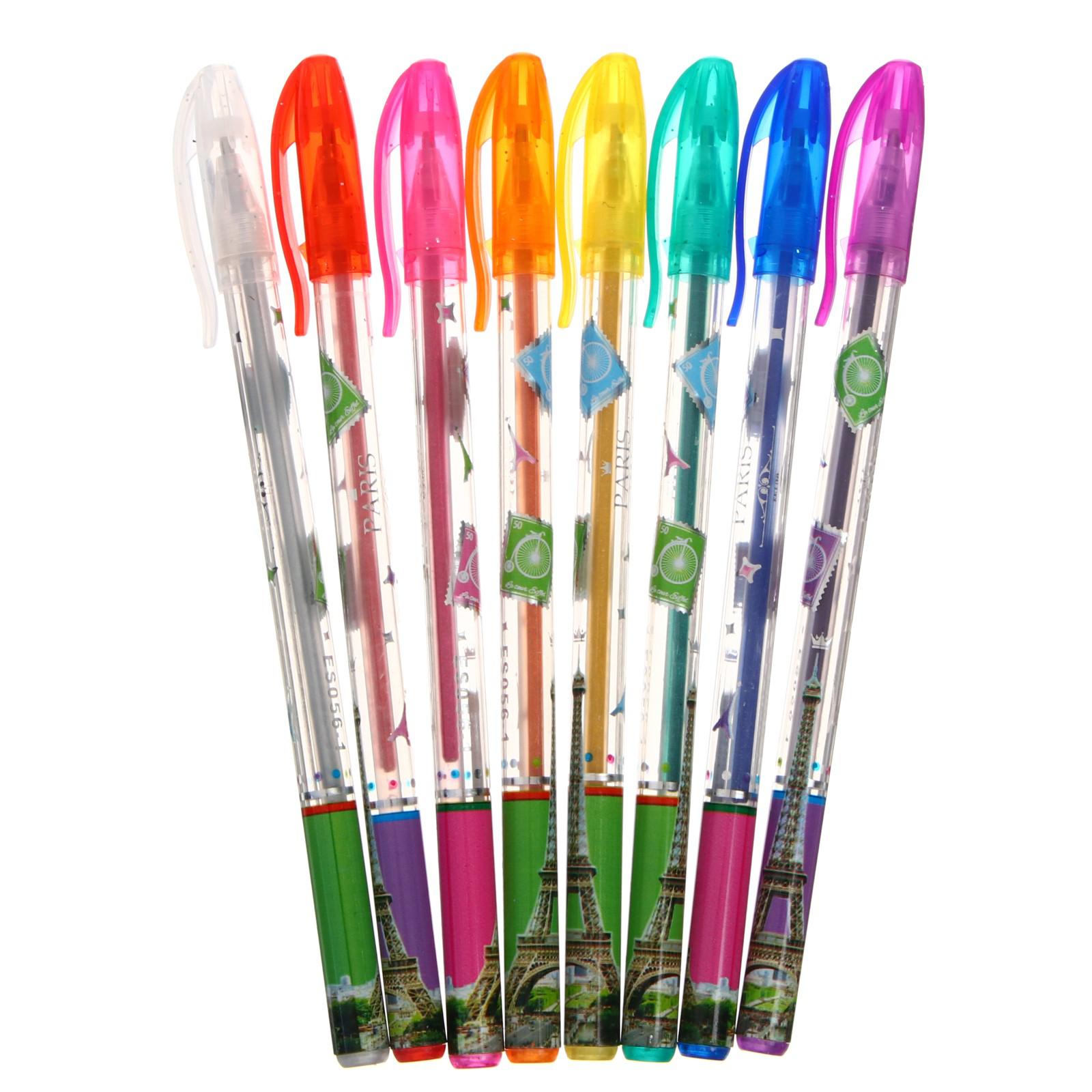 Ручка гелевая Sima-Land 8 шт. - фото 6