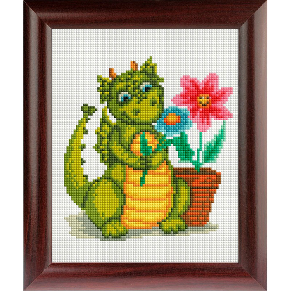 Алмазная мозаика Белоснежка Цветовод - фото 9