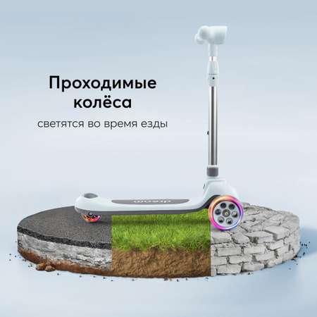 Самокат Happy Baby трехколесный