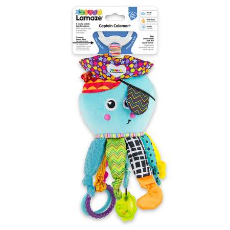 Игрушка Lamaze подвеска Капитан кальмар с подвесом