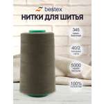 Нитки для шитья 40/2 Bestex 5000 ярдов 1 шт цв 345