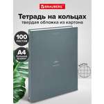 Тетрадь со сменным блоком Brauberg клетка