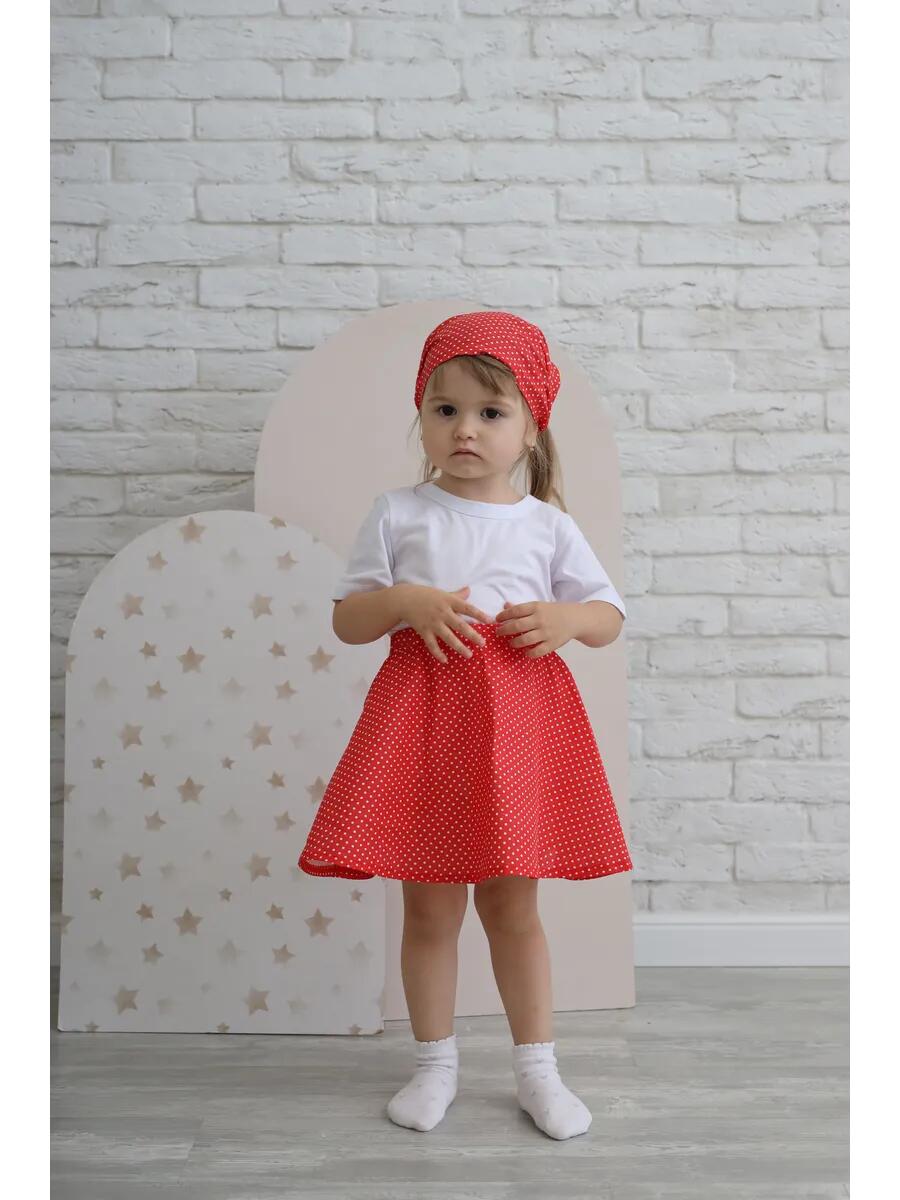 Юбка Рекантино 396-04 Красный - фото 1