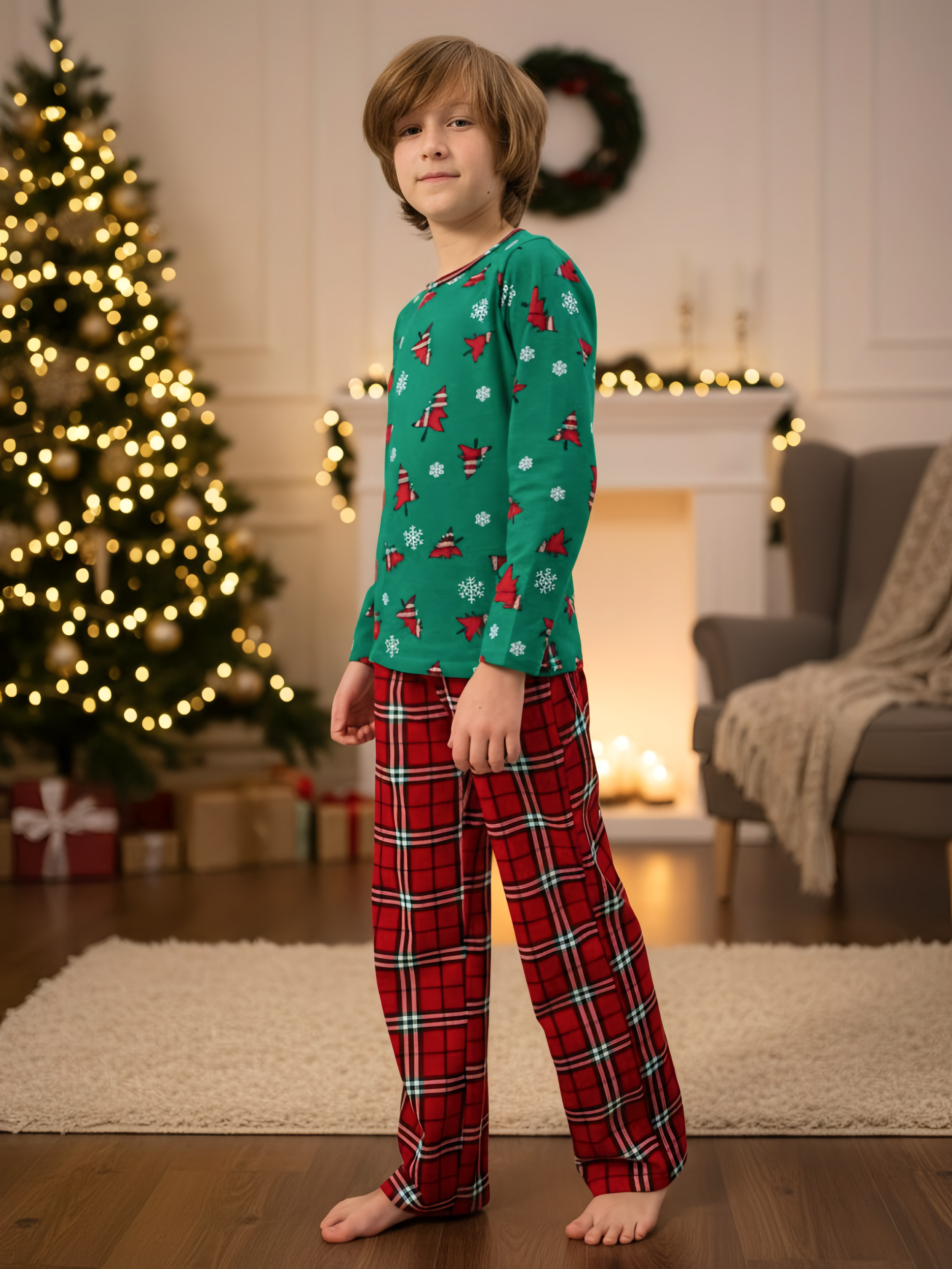 Пижама ДО-Детская Одежда 0405КПрД2/зеленыйП - фото 9