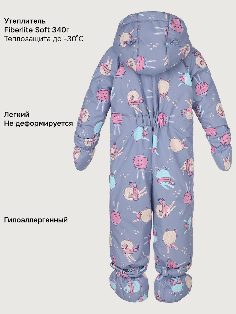 Комбинезон NIKASTYLE 8з0125 лаванда - фото 4